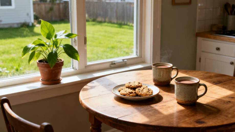 The Quiet Joy of Co-Created Afternoon Tea Rituals Between Live-in Carers and Household Members