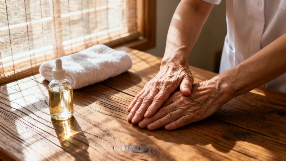 The Hidden Power of Hand Massage in Elderly Caregiving